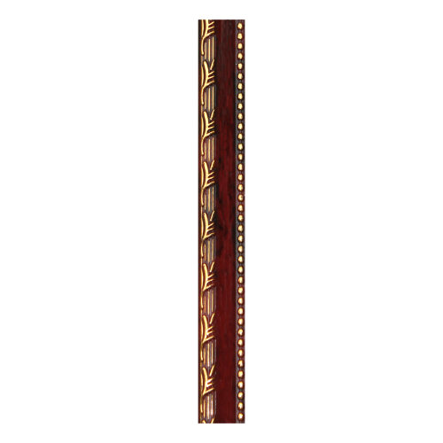 Багет КАМЫШОК Бордовый – 7 (ширина 15 мм, высота 12 мм)