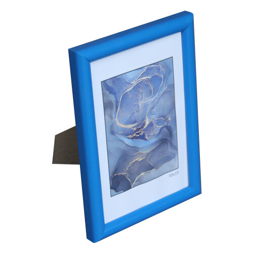 Рамка из пластика Радуга 10x15 см (А6) СИНИЙ арт 1- BLUE