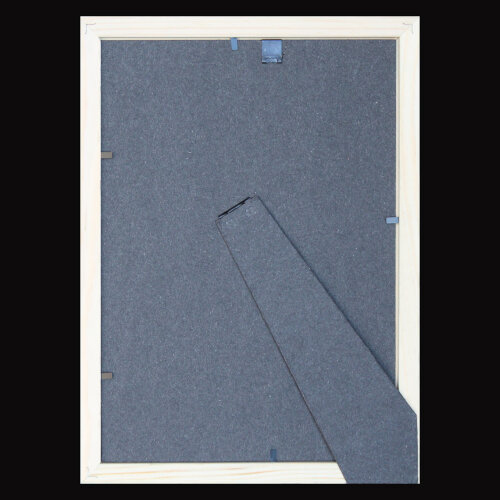 Рамка Сосна тонированная 21х30 см (А4) БЕЛАЯ ширина багета 20 мм вставка - стекло с ножкой