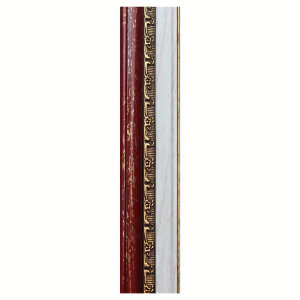 Багет ГАРДИНЫ Бордовый с вкраплениями золота 1340-6 (ширина 38 мм, высота 17 мм)